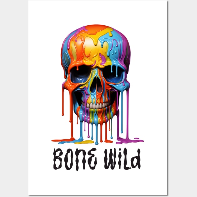 Bone Wild Shirt, Halloween Gift, Halloween, Halloween Shirt, Fall Shirt, Gift for Halloween, Halloween Tee, Funny Halloween Shirt, Skeleton Wall Art by HoosierDaddy